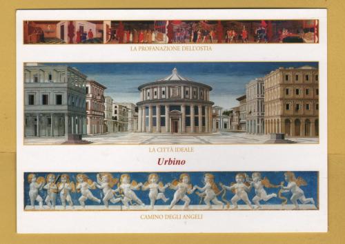 `Urbino - Paolo Uccello - School of Piero della Francesca - Domenico Rosselli`- Postally Unused - l`Alfiere Postcard.