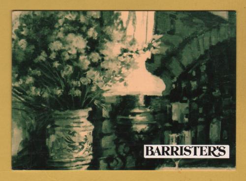 `BARRISTER`S Restaurant, Southampton, New York - In The Heart Of The Village`- Postally Unused - M@x Racks Postcard.