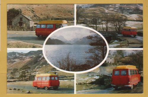 `Royal Mail Post Bus - Martindale, Penrith`- Postally Unused - Royal Mail Postcard.