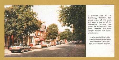 `A Limited Edition Postcard - The Broadway, Woodhall Spa`- Postally Unused - Noel Tatt Ltd Postcard.