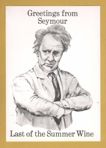 `Last of the Summer Wine - Greetings From Seymour by Jeanette Leadbeater`- Postally Unused - Victoria Press Postcard.