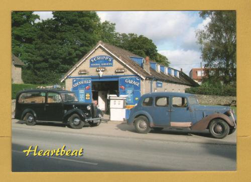 `Heartbeat - Goathland Garage, Aidensfield`- Postally Unused - Goathland Garage Postcard.