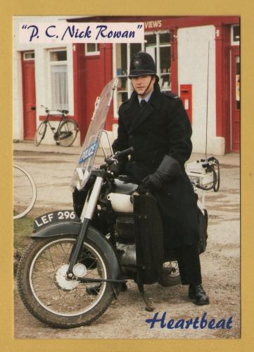 `Heartbeat - "P.C. Nick Rowan" - Yorkshire Television Ltd - 1998`- Postally Unused - Nigel Allison Postcard.