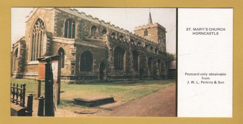 `A Limited Edition Postcard - St Mary`s Church, Horncastle`- Postally Unused - Noel Tatt Ltd Postcard.