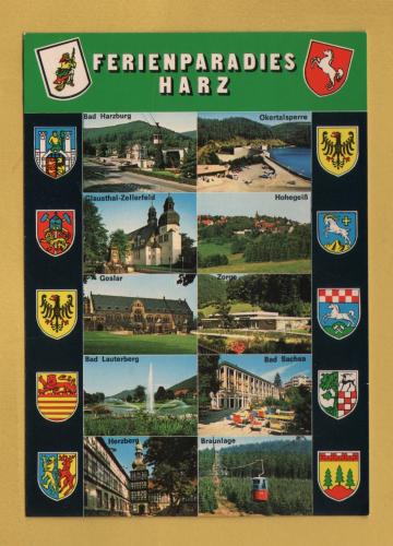 `Farienparadies Harz`- Postally Unused - Colorchrom Postcard.