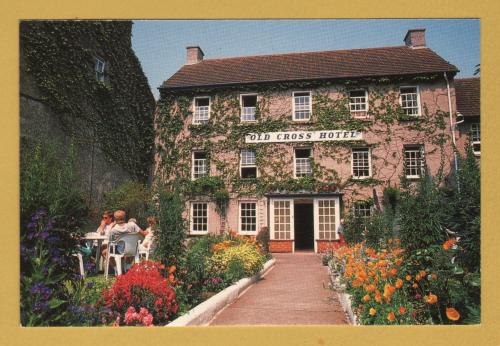 `OLD CROSS HOTEL - St David`s`- Postally Unused - Brace Harvatt Postcard.