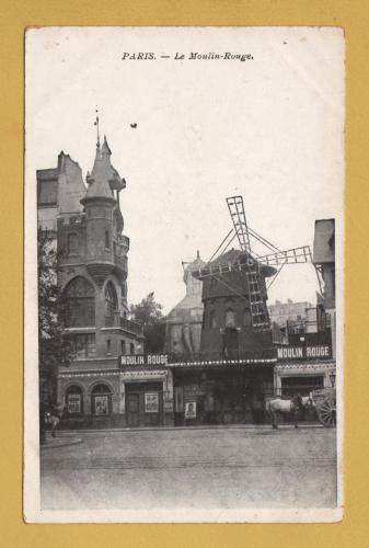 `PARIS - Le Moulin Rouge`- Postally Unused - Unknown Producer.