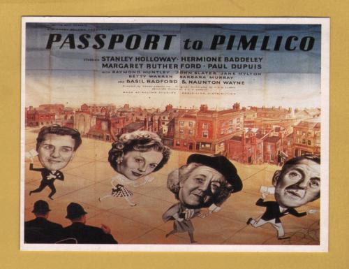 `Passport to Pimlico - Copy of Poster`- Postally Unused - Unknown Producer