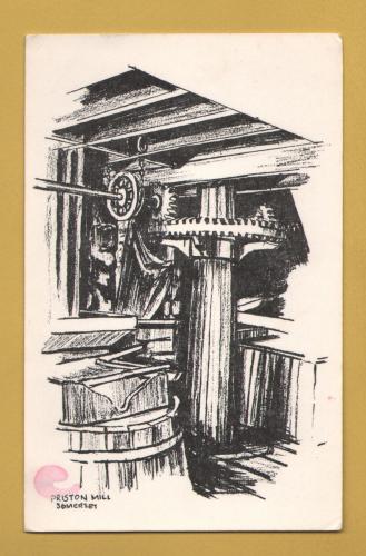 `Priston Mill - Somerset` - Postally Unused - Mill Postcard.