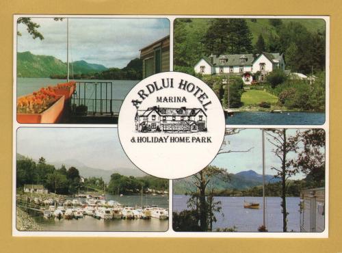 `ARDLUI HOTEL Marina & Holiday Home Park`- Postally Unused - Whiteholme Postcard.