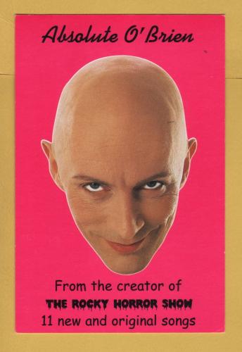 `Richard O`Brien - Absolute O`Brien - Medical DoctorCD1`- Postally Unused - Medical Records Postcard.