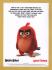 `McDonald`s Invites You to Meet RED - Angry Birds, Good Times - 2018`- Postally Unused - McDonald`s Postcard.