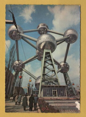 `Brussels - Stamped at the ANTONIUM` - Brussels - Postally Unused - Beatic Postcard.