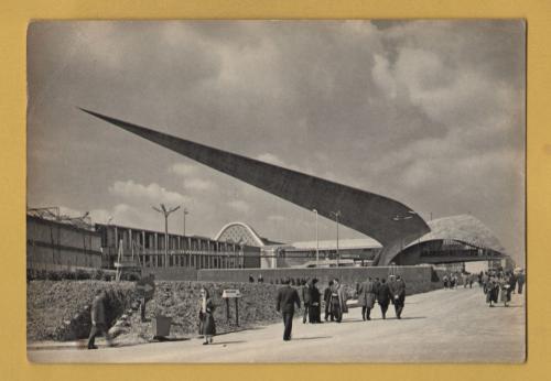 `Brussels - World Exhibition Brussels 1958 - The Civil Engineering Arrow`- Postally Unused - Egicante Postcard.