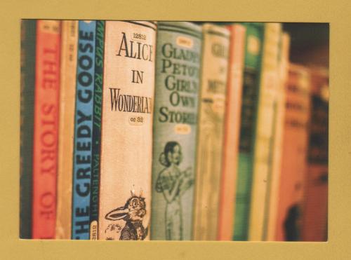 `Children`s Books, The British Library, London`- Postally Unused - British Library Postcard.
