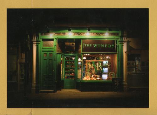 `THE WINERY - Most Innovative Wine Merchant`- Postally Unused - Shop Postcard.