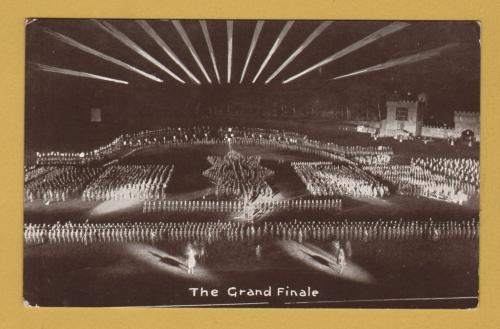 `Aldershot Tattoo Series - The Grande Finale`- Postally Unused - G&P Series Postcard.