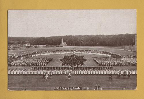 `Aldershot Tattoo Series - The Grande Finale`- Postally Unused - G&P Series Postcard.