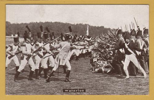 `Aldershot Tattoo Series - Waterloo`- Postally Unused - G&P Series Postcard.