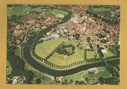 `An Aerial View of the Central Postal Delivery Area - Shrewsbury`- Postally Unused - Beric Tempest Postcard.