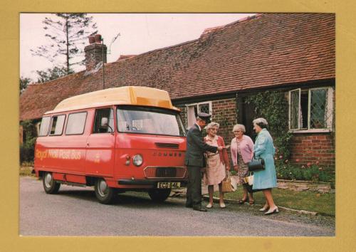 `Post Bus - Oxted-Lingfield Postbus at Crowhurst - RCC2 1978 Reprint`- Postally Unused - Murray King Postcard.