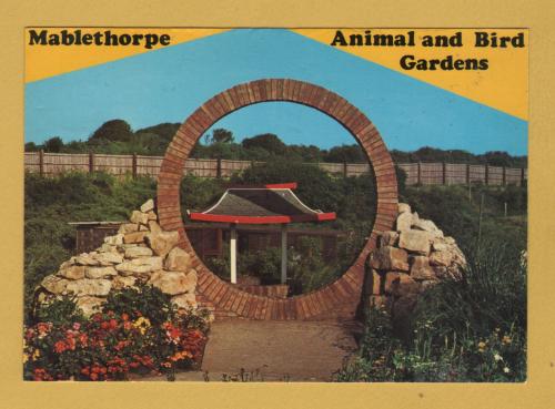 `MABLETHORP - Animal and Bird Gardens`- Postally Unused - Photo Precision Postcard.