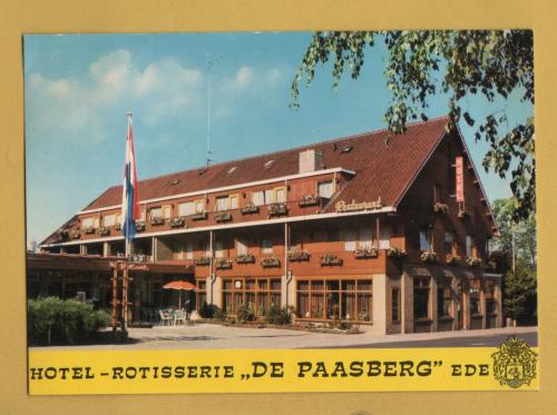 `Hotel-Rotisserie - DE PAASBERG -Ede`- Postally Unused - Fospe Postcard.