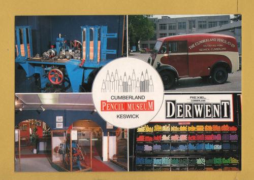 `Cumberland - PENCIL MUSEUM - Keswick`- Postally Unused - Sanderson and Dixon Postcard.