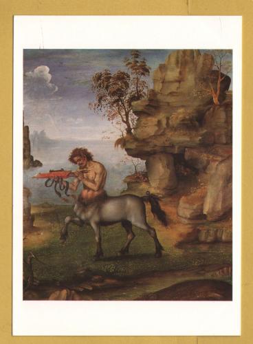 `The Wounded Centaur by Filippino Lippi` - Postally Unused (although message written to rear) - Christ Church Picture Gallery Postcard.