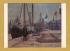 `Harbour at Honfleur,1886 by Georges Seurat` - Postally Unused - CTK Postcard.