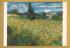 `Green Rye, c1890 by Vincent van Gogh` - Postally Unused - CTK Postcard.