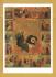 `St John the Evangelist and his Scribe Prochorus and Scenes From his Life - The Art of Holy Russia` - Postally Unused - Royal Academy of Arts Postcard.