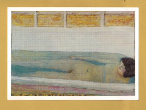 `The Bath,1925 by Pierre Bonnard` - Postally Unused - Tate Gallery Postcard.