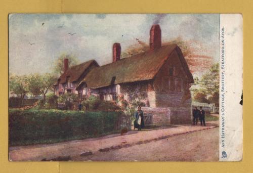 `Stratford-On-Avon Series - `Anne Hathaway`s Cottage, Shottery, Stratford-On-Avon` - Oilette - 774` - Postally Unused - Raphael Tuck & Sons Postcard.