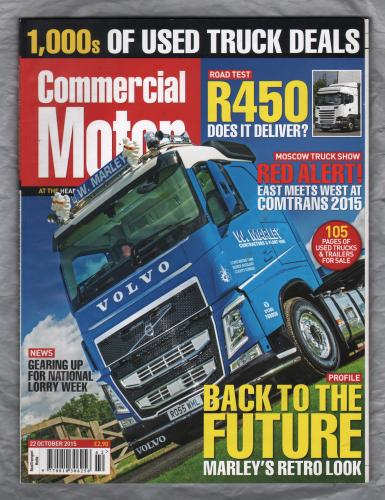 Commercial Motor Magazine - 22nd October 2015 - Vol.222 No.5659 - `Back To The Future Marley`s Retro Look` - Road Transport Media Ltd
