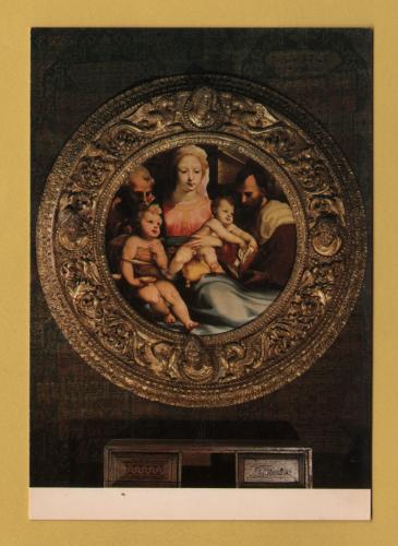 `Florence - Horne Foundation Museum `Holy Family by Domenico Beccafumi`` - Postally Unused - Nova LVX Postcard.