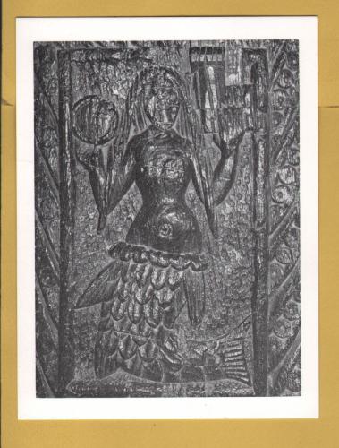 `The Mermaid - St Senara`s Church, Zennor` - Postally Unused - Church Postcard.