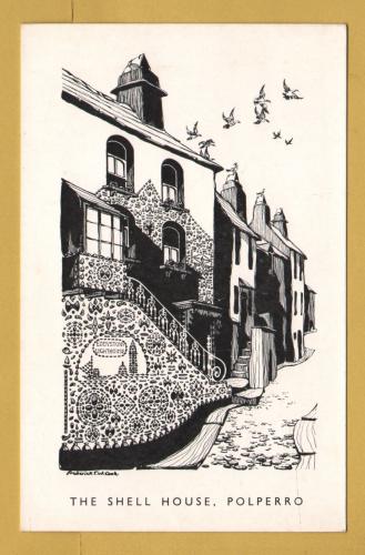 `The Shell House, Polperro, c1940s` - Postally Unused - Unknown Producer