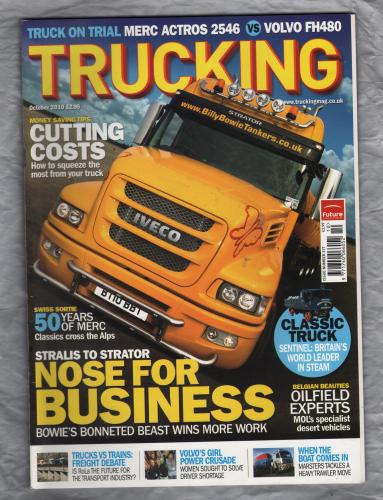 Trucking Magazine - October 2010 - No.317 - `50 Years Of Merc Classics Cross The Alps` - Future Publishing