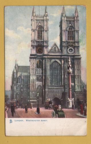 `London - `London, Westminster Abbey` - Oilette - 7422` - Postally Unused - Raphael Tuck & Sons Postcard.