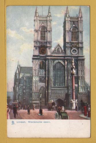 `London - `London, Westminster Abbey` - Oilette - 7422` - Postally Unused - Raphael Tuck & Sons Postcard.