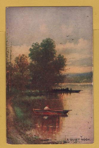 `A Quiet Nook` - Postally Unused - S.Hildesheimer & Co Postcard.