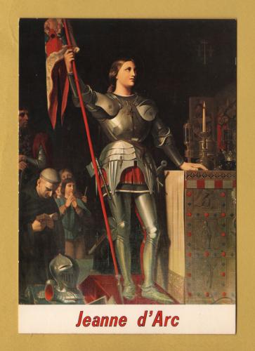 `Orleans City Hall - Joan of Arc - Known as `The Maid of Orleans`- Postally Unused - Leconte Postcard.
