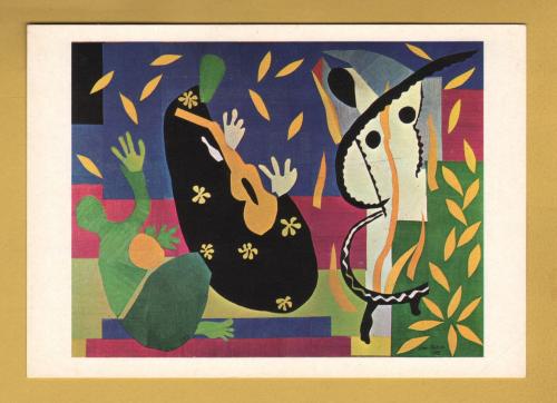 `Matisse - The Sorrows of the King 1952 by Henri Matisse` - Postally Unused - Mondadori International Postcard.