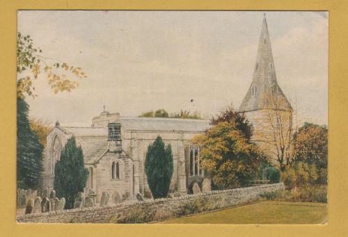 `A Limited Edition Postcard - St John Lee Parish Church, Acomb, Northumberland`- Postally Used-1993 - Noel Tatt Ltd Postcard.