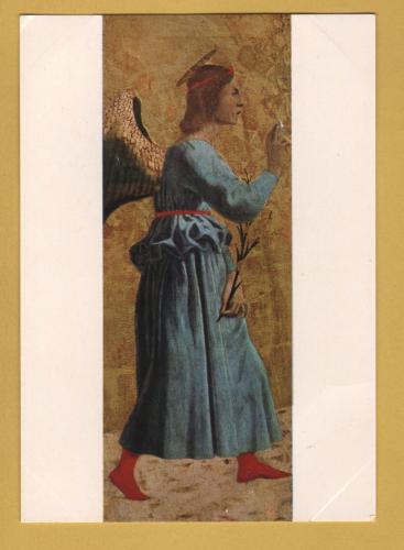 `Sansepolcro, Civic Museum - Polyptych of the Virgin of Mercy, panel` - Postally Used-2000 - Museum Postcard.