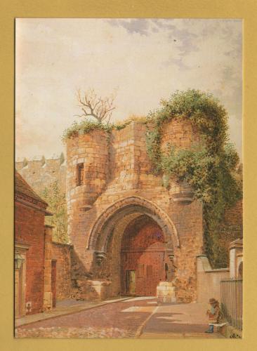 `Lincoln Castle 1878 by John O`Connor` - Postally Unused - Usher Gallery, LincolnPostcard