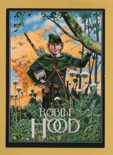 `Sherwood Forest - ROBIN HOOD - Nottinghamshire` - Postally Unused - Judges Postcard.