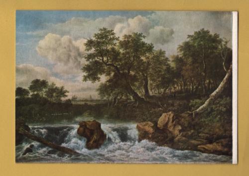 `Amsterdam, Rijksmuseum - The Waterfall by Jacob van Ruisdael` - Postally Unused - Museum Postcard.