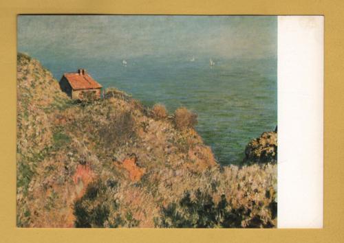 `The Douanier`s Cottage, Varengeville 1882 by Claude Monet` - Postally Unused - Boymans-van Beuningen Museum Postcard.